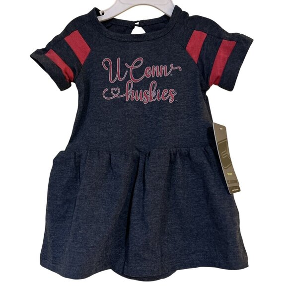 Colosseum Other - NEW Connecticut UConn Huskies Colosseum One Piece Dress Infant Girls 6-12 Mo's